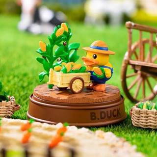 [ข้อเสนอพิเศษ] Mengqi B.Duck Happy Ranch ฟิกเกอร์ตุ๊กตาเป็ดน้อยสีเหลือง สําหรับตกแต่ง