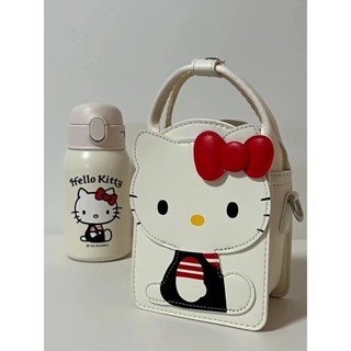 ใหม่ กระเป๋าสะพายไหล่ ลาย Hello Kitty น่ารัก ใส่โทรศัพท์มือถือได้ สําหรับเด็กผู้หญิง 2023