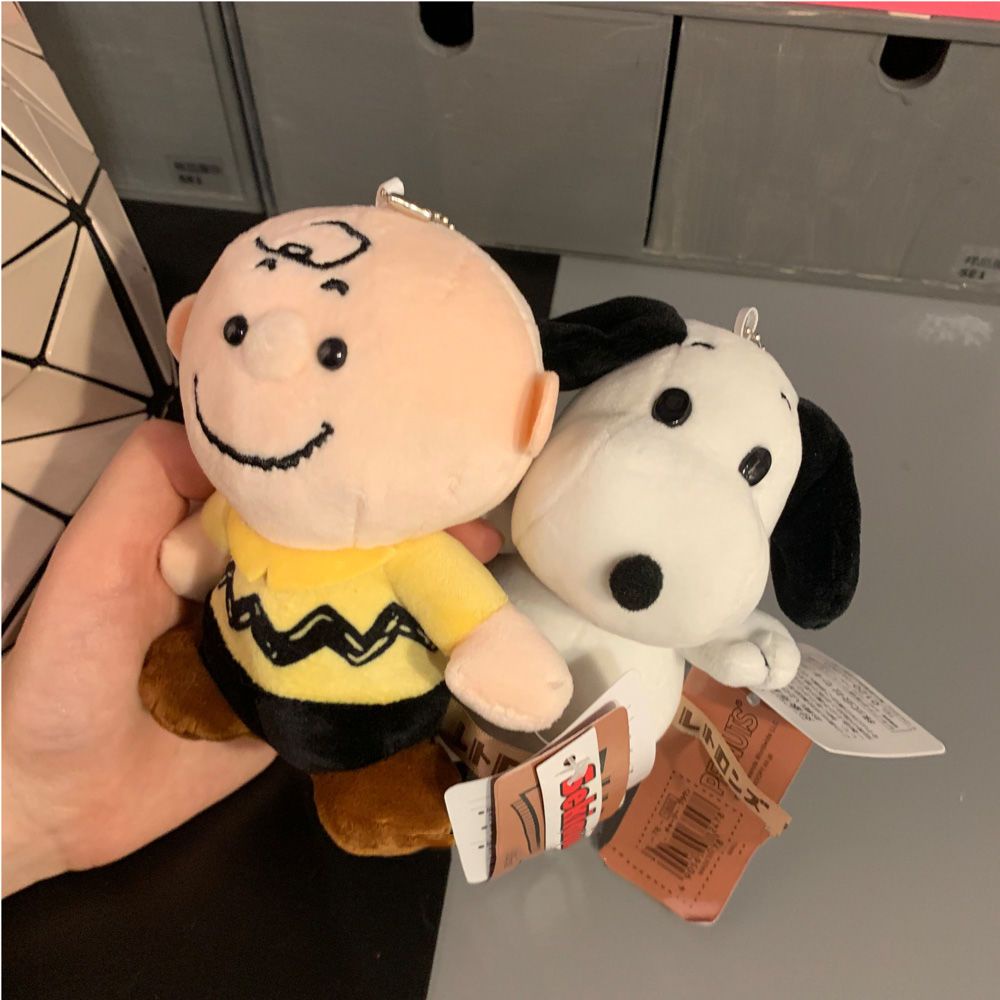 พวงกุญแจ จี้ตุ๊กตาการ์ตูน Snoopy Olaf Charlie Brown น่ารัก สําหรับห้อยกระเป๋า