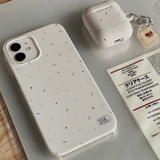 Muji Style เคสโทรศัพท์ แบบเรียบง่าย iPhone14/13/12/xr เคสโทรศัพท์ ฟิล์ม xsmax เคสแข็ง