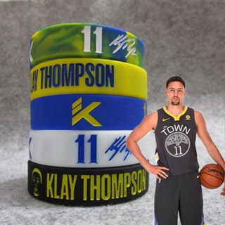 ลูกบาสเก็ตบอล Star Warrior No. 11 ดินเหนียว Thompson Avatar กว้าง เรืองแสง กีฬา สร้อยข้อมือ ซิลิโคน สายรัดข้อมือ พัดลม Kobe