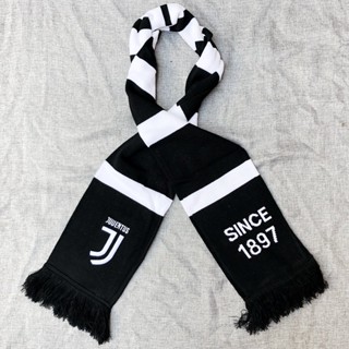 ผ้ากันเปื้อน ผ้าพันคอ ผ้าวูลถัก ให้ความอบอุ่น ลาย King Mary Liverpool Juventus AC Milan แฟชั่นฤดูใบไม้ร่วง สําหรับนักเรียน