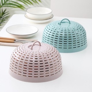 Lồng bàn bảo quản thức ăn bằng nhựa màu pastel 24x11cm siêu xinh