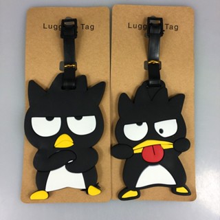 ป้ายแท็กกระเป๋าเดินทาง ลายการ์ตูนสุนัขชินนาม่อนน่ารัก XO Cool Penguin Big-Eyed