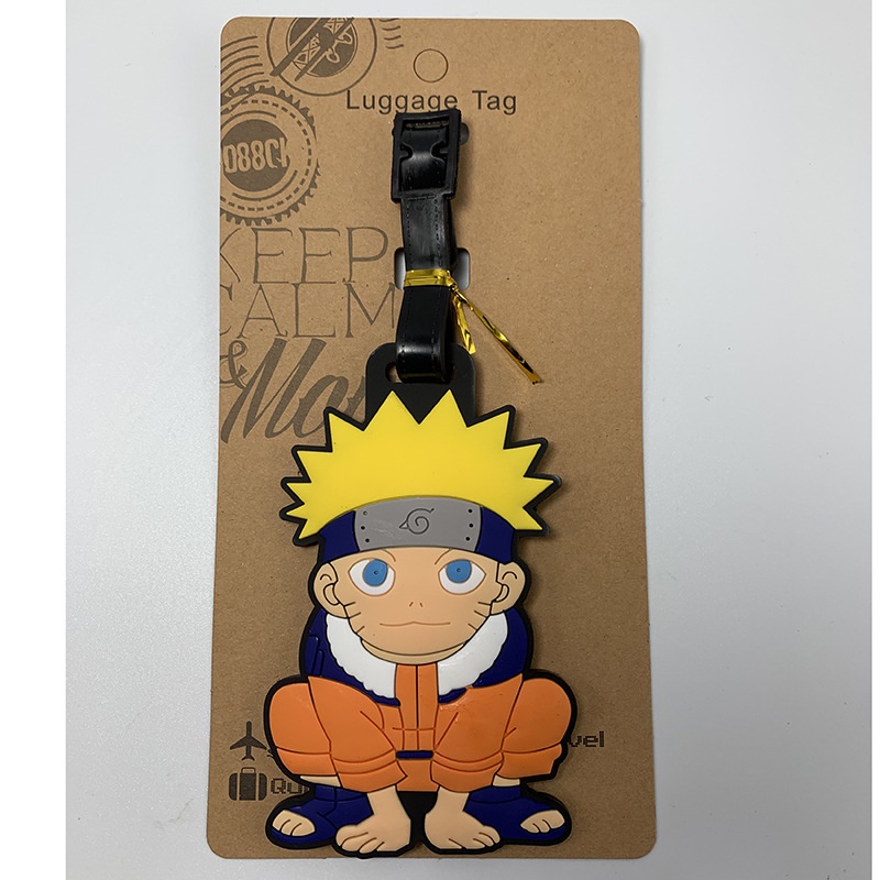ป้ายแท็ก ขนาดเล็ก ลายการ์ตูนอนิเมะ One Piece Luffy Sauron Chopper สไตล์ญี่ปุ่น สําหรับตกแต่งกระเป๋าเดินทาง