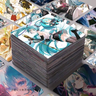 สติกเกอร์ กันน้ํา ลายการ์ตูนอนิเมะ Hatsune miku สองมิติ สไตล์ญี่ปุ่น สําหรับติดตกแต่งสมุดทํามือ 210 แผ่น