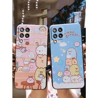 เคสมือถือ แบบนิ่ม ลายการ์ตูนนูน กันกระแทก สําหรับ Samsung A42 5G A22 A53 A54 A14 A12 4G S21 ULTRA