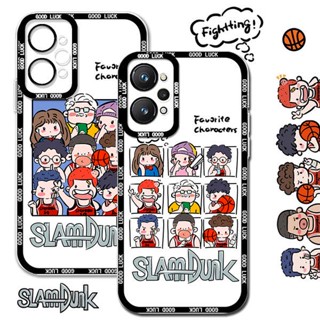 ใหม่ เคสโทรศัพท์มือถือ ซิลิโคนนิ่ม ใส กันกระแทก ลายการ์ตูน Slam Dunk สไตล์ญี่ปุ่น สําหรับ realme q5 q5pro q3 q3s Niche q3pro