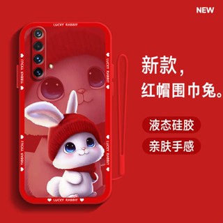 ใหม่ เคสโทรศัพท์มือถือ ซิลิโคนนิ่ม กันกระแทก ลายกระต่ายน่ารัก สําหรับ realme x50 pro XT x7 x7pro X X2 2023