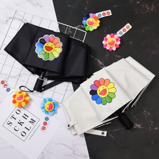 [พร้อมส่ง] Takashi Murakami ร่มกันแดด ป้องกันรังสีอัลตราไวโอเลต เรียบง่าย ระดับไฮเอนด์ สําหรับนักเรียนชาย และหญิง เหมาะกับการเดินทางกลางแจ้ง