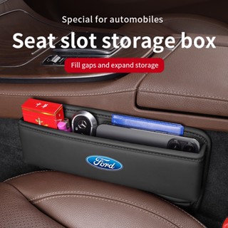 กระเป๋าหนัง PU สําหรับเก็บของ ติดเบาะรถยนต์ Ford