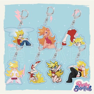 ถุงน่อง พวงกุญแจ ลายการ์ตูนอนิเมะ สองมิติ