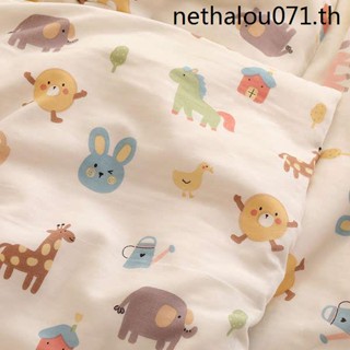 Little Pony ผ้าปูที่นอน ผ้าฝ้ายแท้ 100 ชิ้น สีขาว แฟชั่นฤดูร้อน สําหรับเด็กนักเรียน