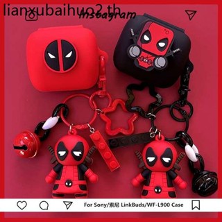 เคสหูฟังบลูทูธไร้สาย แบบซิลิโคน ลายการ์ตูนอนิเมะ สําหรับ Sony LinkBuds WF-L900