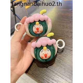 เคสหูฟังบลูทูธ กันกระแทก ลายการ์ตูนแตงโมน่ารัก สามมิติ สําหรับ Huawei freebudspro freebuds4 freebuds3 freebuds4i 4e 5i