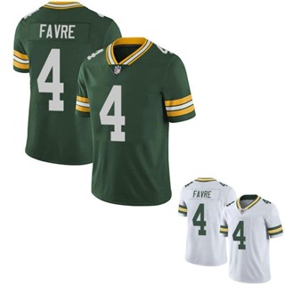 เสื้อกีฬารักบี้ แขนสั้น ทรงหลวม ขนาดใหญ่ ลายทีมเต้นรํา 4Aaron Rodgers สไตล์ยุโรป และอเมริกา