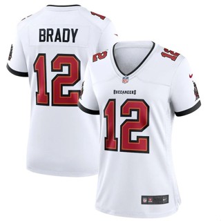 เสื้อกีฬารักบี้ แขนสั้น ทรงหลวม ขนาดใหญ่ ลาย NFL Pirate Tampa Bay Buccaneers Rugby Jersey No. สไตล์ยุโรป และอเมริกา เสื้อกีฬาแขนสั้น ผ้าเจอร์ซีย์ สําหรับผู้หญิง มี 12 ชิ้น