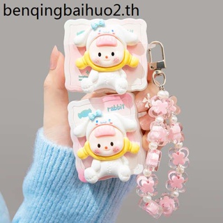 [จัดส่งด่วน] เคสหูฟังบลูทูธไร้สาย ซิลิโคนนุ่ม ลายน่ารัก สําหรับ Airpods Pro2 3 Pro2 2 3