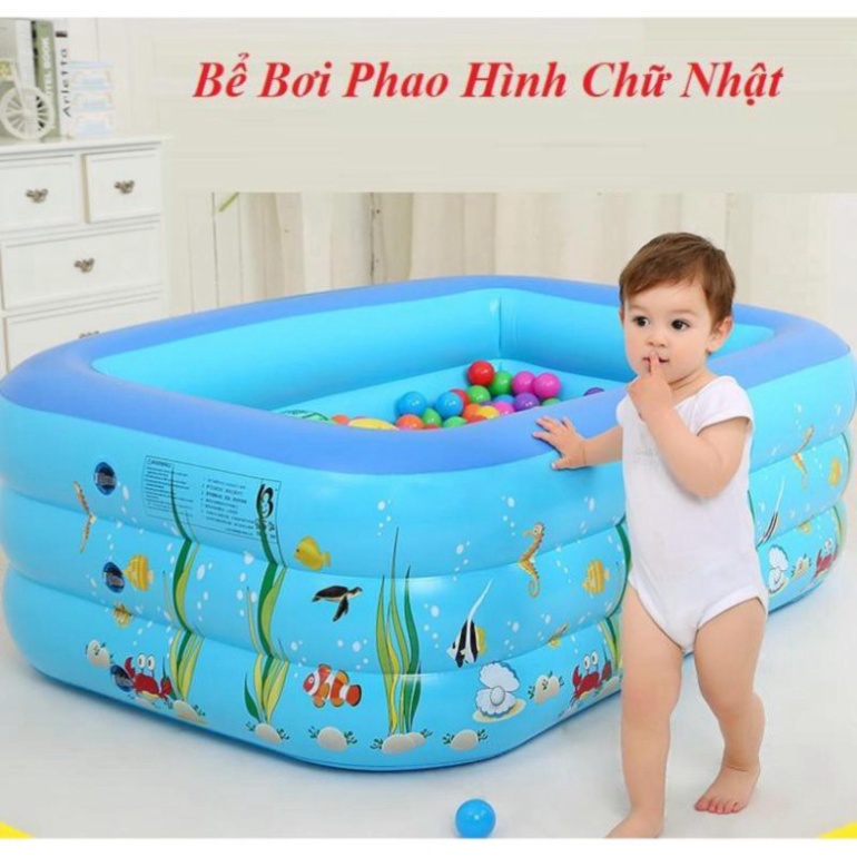 SWIMMING POOL 1,2M/1,3M/1,5M/1,8M/2,1M 3-FLOOR (แถม 50 ลูก) (ขายส่ง)