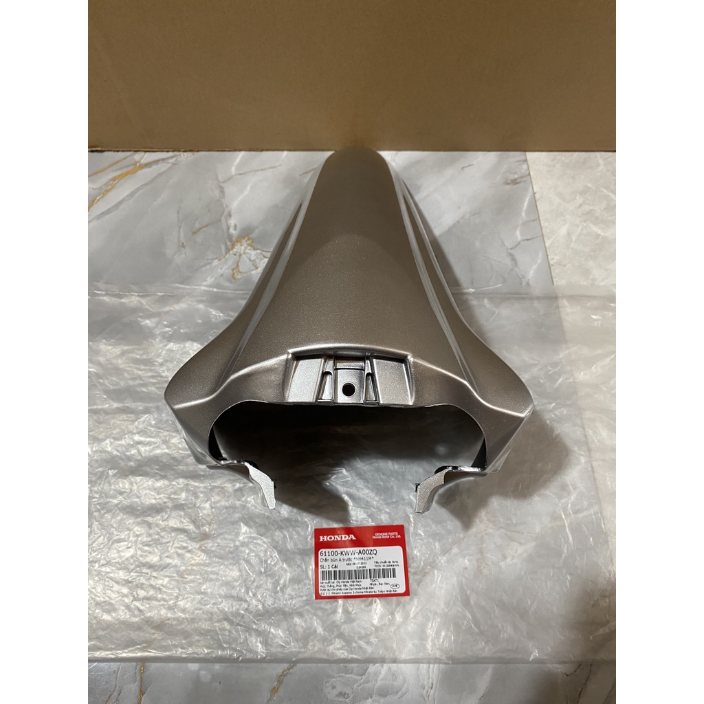 บังโคลนหน้า A | บังโคลน Honda WAVE S110 (2009-2010) สีเงิน *NH411M* (61100-KWW-A00ZQ)