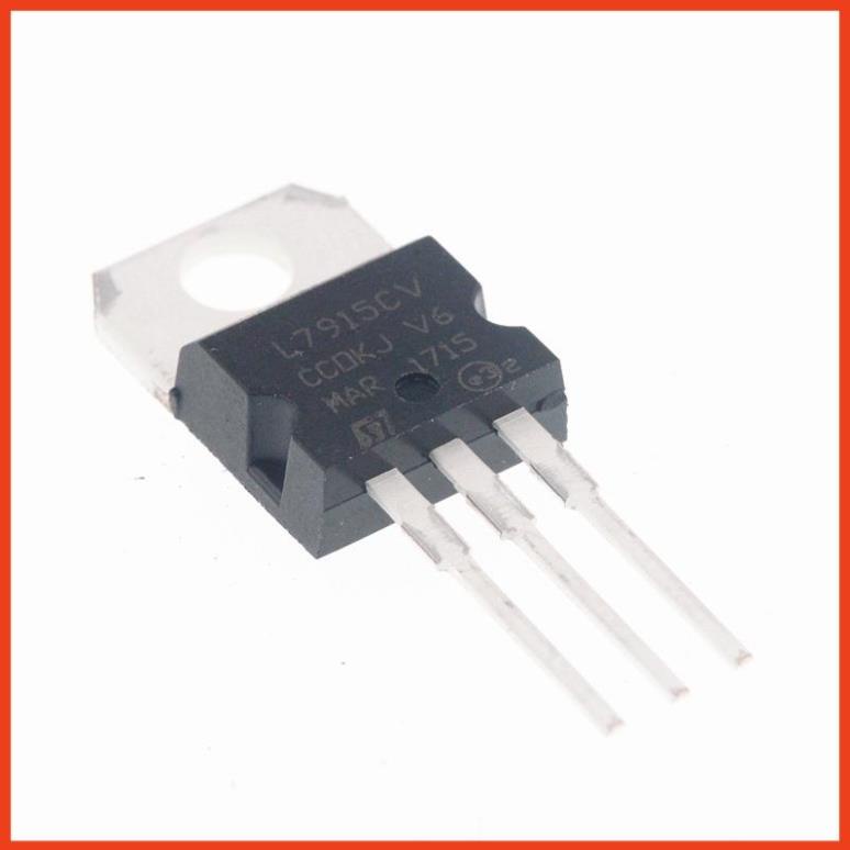 ตัวควบคุมแรงดันไฟฟ้า IC 15V 7915 L7915 L7915CV LM7915 7915CV 1.5A TO-220 Pins