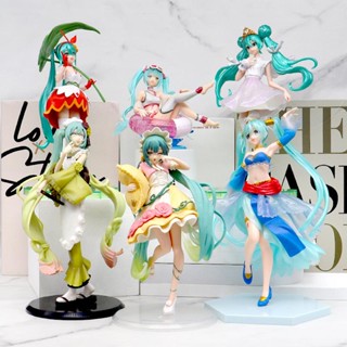 โมเดลฟิกเกอร์ อนิเมะ Hatsune Miku Mizuki Two-Dimensional Rem Asuna Merchandise สวยงาม สําหรับตกแต่งบ้าน