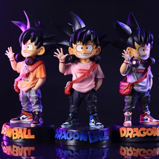 ขายตรงจากโรงงาน โมเดลฟิกเกอร์อนิเมะ Dragon Ball GT.T Goku Tricolor Goku