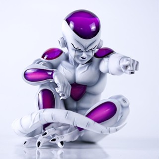 ขายตรงจากโรงงาน โมเดลฟิกเกอร์ อนิเมะ Dragon Ball Frieza ท่านั่ง เรียบง่าย