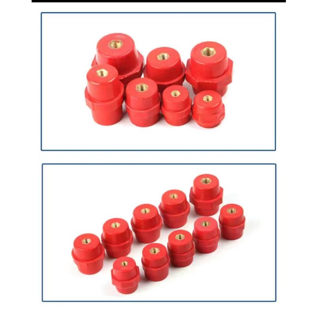 หมอนเซรามิกสีแดงหุ้มฉนวน SM25/SM35/SM40/SM45/SM51/SM76