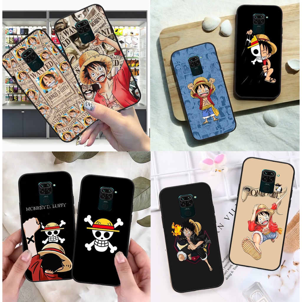 Xiaomi Redmi Note 9, Note 9s, Note 9 Pro Case Lucky one piece อะนิเมะ King Pirate