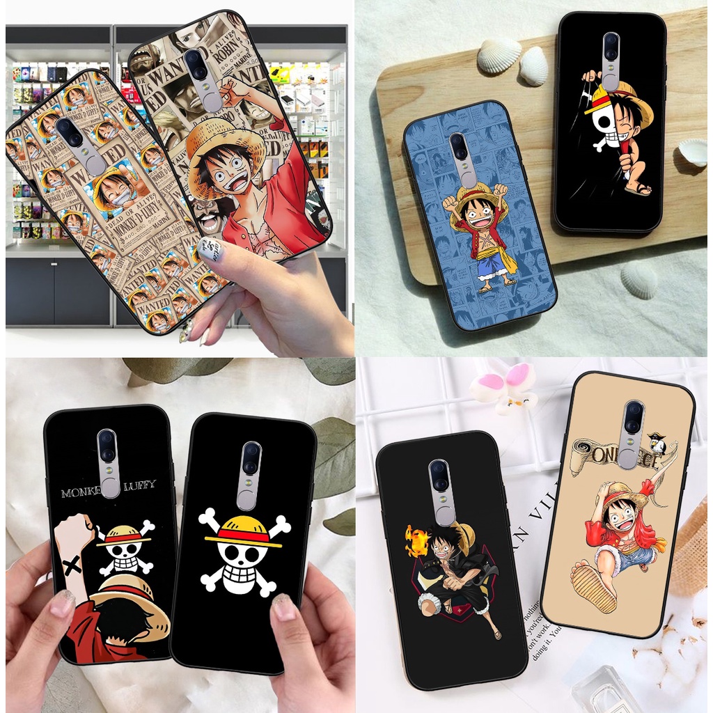 Oppo F11, F11 Pro Case Lucky one piece อะนิเมะ King Pirate Set