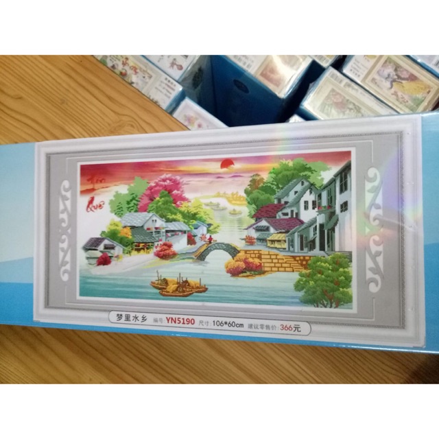 ภาพวาดเพชร Countryside Soul - YN5190 (106x60ซม.)