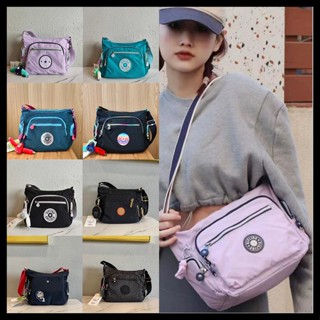 Kipling ขายดี กระเป๋าสะพายไหล่ ผ้าแคนวาส ขนาดใหญ่ น้ําหนักเบา แฟชั่นสําหรับผู้ชาย และผู้หญิง GABBIE K12632