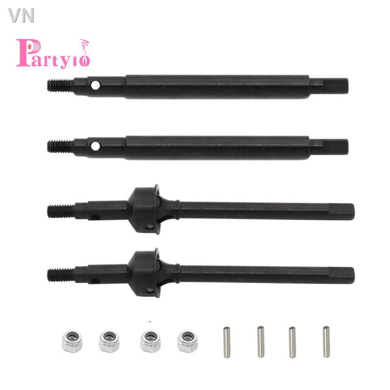 = Traxxas TRX4M TRX-4M 1/18 รีโมทคอนโทรลรถโลหะ CVD เพลาไดรฟ์ด้านหน้าด้านหลัง