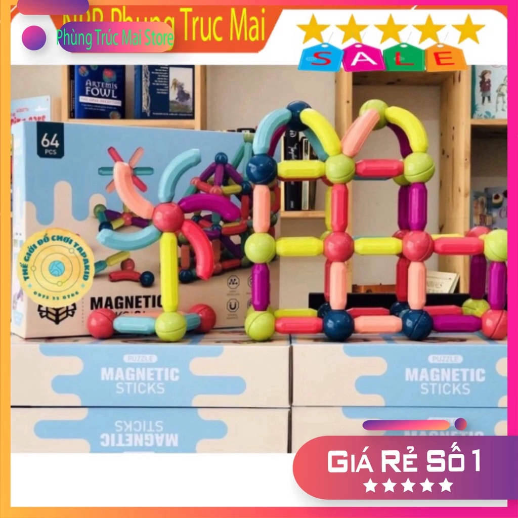 ชุดตัวต่อแม่เหล็ก Magnetic Puzzle สำหรับเด็ก thumbnail 4