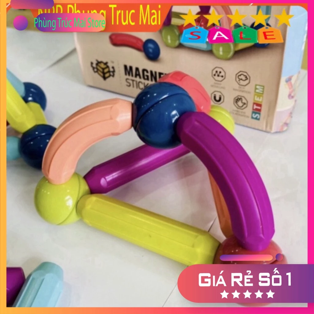 ชุดตัวต่อแม่เหล็ก Magnetic Puzzle สำหรับเด็ก thumbnail 6