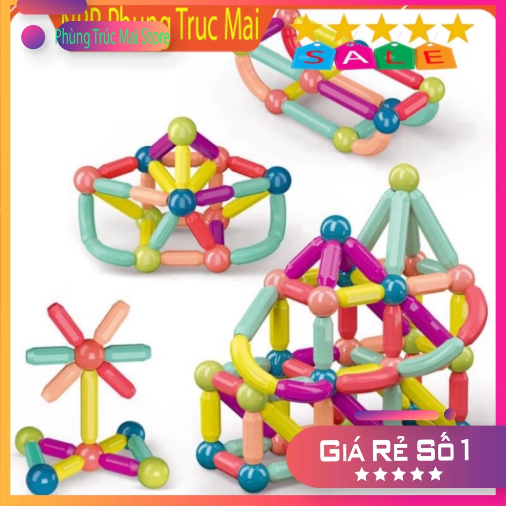 ชุดตัวต่อแม่เหล็ก Magnetic Puzzle สำหรับเด็ก thumbnail 8