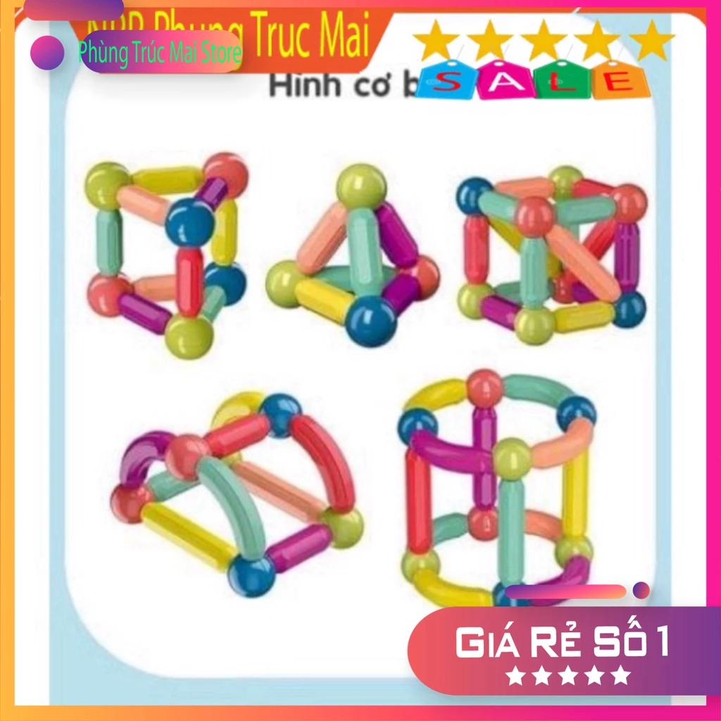 ชุดตัวต่อแม่เหล็ก Magnetic Puzzle สำหรับเด็ก thumbnail 10