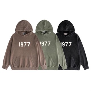 Essentials 1977 Flocking เสื้อกันหนาว 380 กรัม