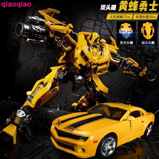 โมเดลฟิกเกอร์หุ่นยนต์ King Kong Optimus Bumblebee Transformation โลหะผสม ของเล่นสําหรับเด็ก