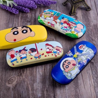 [ลดกระหน่ํา] เคสแว่นตาสายตาสั้น ลายการ์ตูนชินจัง แบบพกพา กันแรงดัน สร้างสรรค์ สําหรับเด็กผู้ชาย และผู้หญิง