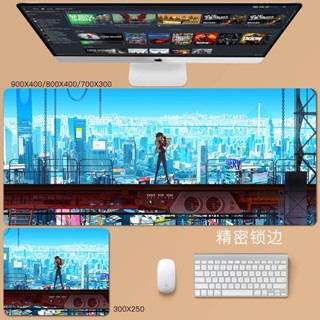 [700 * 300] EVA Asuka แผ่นรองเมาส์นีออน Genesis Evangelion สองมิติ อะนิเมะ แผ่นยาง หอพัก แผ่นรอง