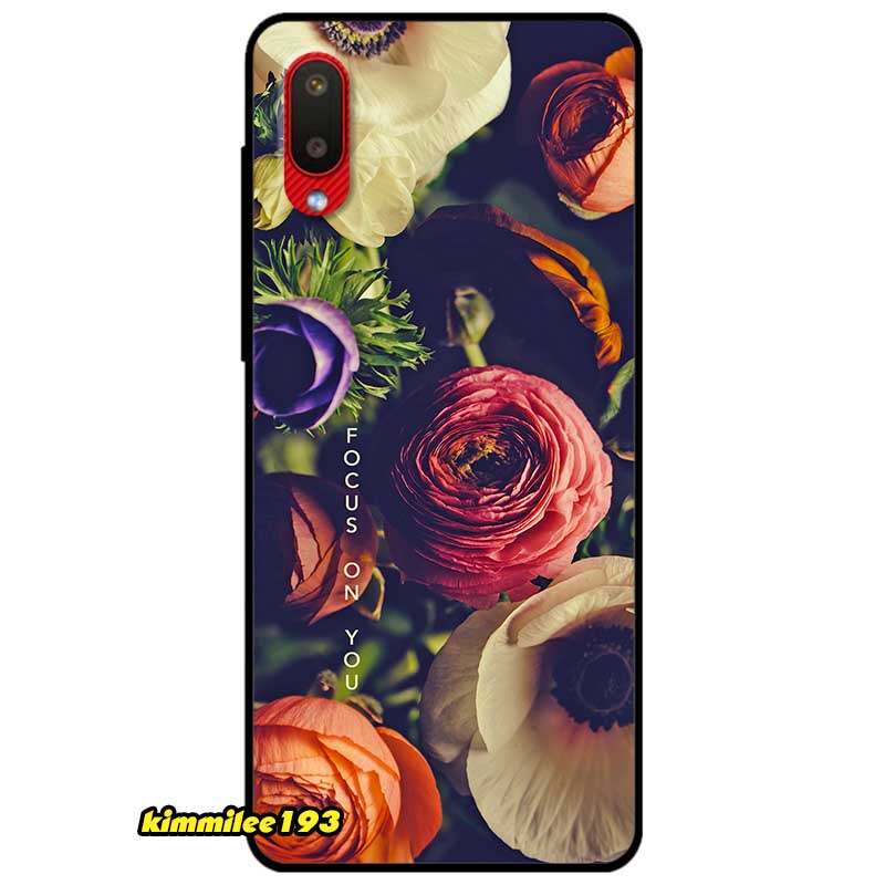 เคสสําหรับ Samsung A02 - A02s - A03 - A03s - A04 - A04s Feel Water Flower รุ่น