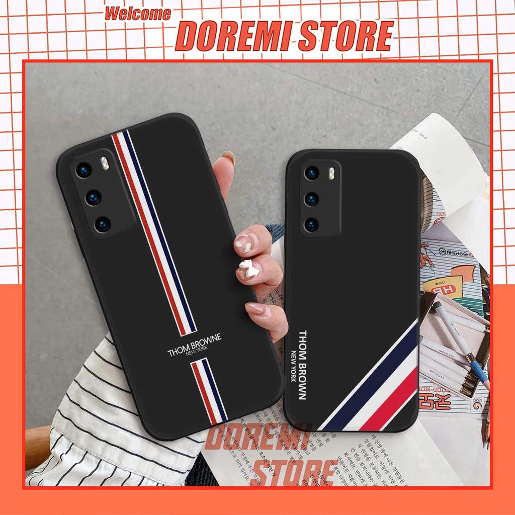 เคส TPU ยืดหยุ่นลายแฟชั่นผู้ชาย Huawei P40 / P40 Pro