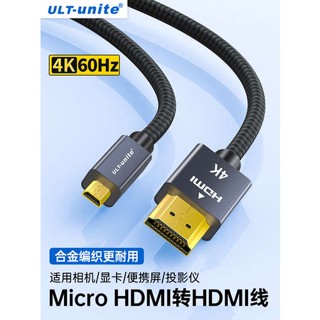 [จัดส่งด่วน] สายเคเบิลเชื่อมต่อกล้อง hdmi เป็น hdmi 4K SLR TV HD สําหรับแล็ปท็อป