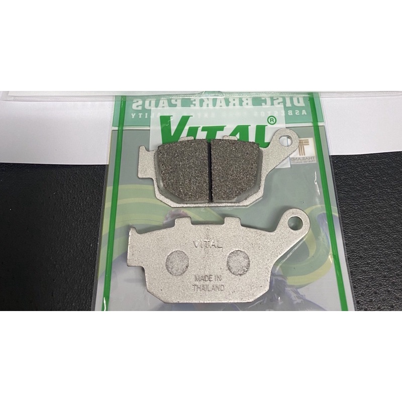 ผ้าเบรคหลังแท้สําหรับ CB400 92-98, cbr250CB-1 Hornet 250 VTR250 VT250, CB500F - VITAL Made In Thaila