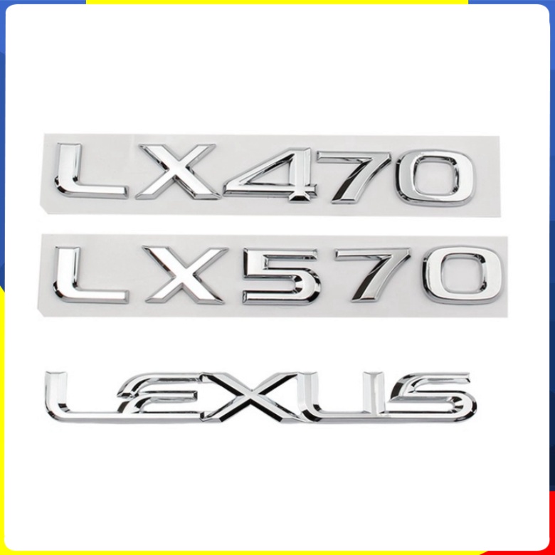 สติ๊กเกอร์ติดรูปลอก Lexus / LX570 / LX470 สําหรับท้ายรถ - ITEM