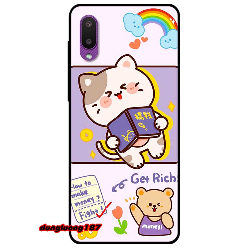 เคสสําหรับ Samsung A02 - A02s - A03 - A03s - A04 - A04s รุ่น Rich Cat