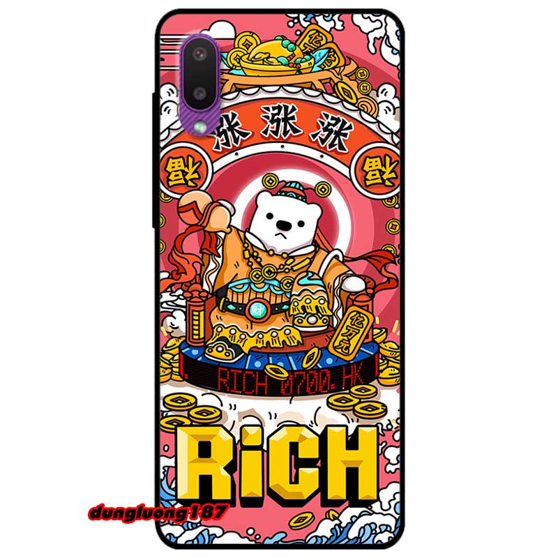 เคสสําหรับ Samsung A02 - A02s - A03 - A03s - A04 - A04s รุ่น Rich Red