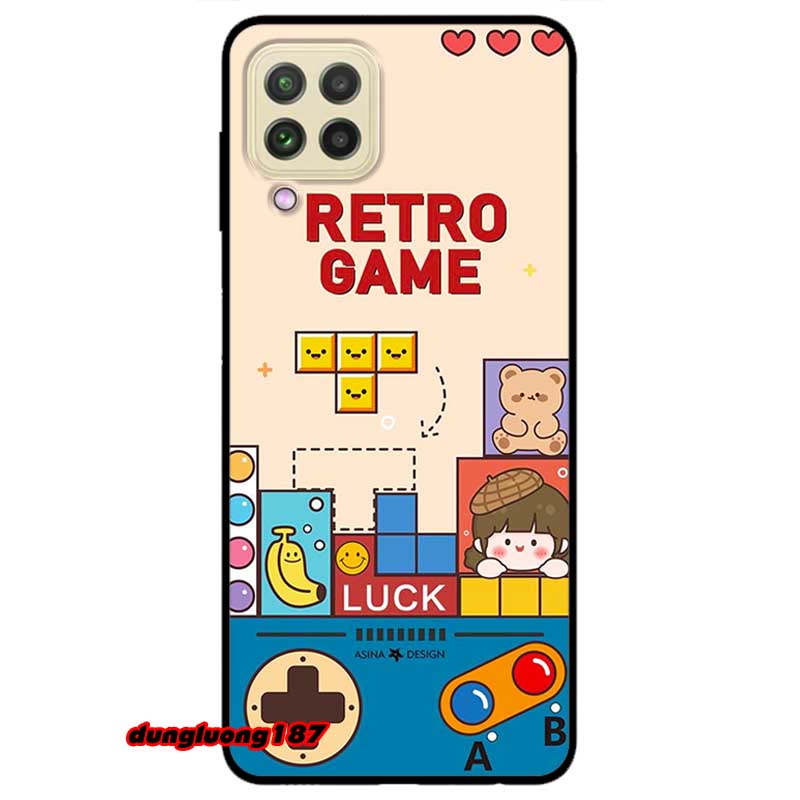 เคสสําหรับ Samsung A12 - A21 - A21s - A22 4G - A31 - A90 5G Re Tro Game รุ่น
